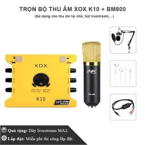 Tron Bo Thu Am Gia Re Xox K10 Bm800