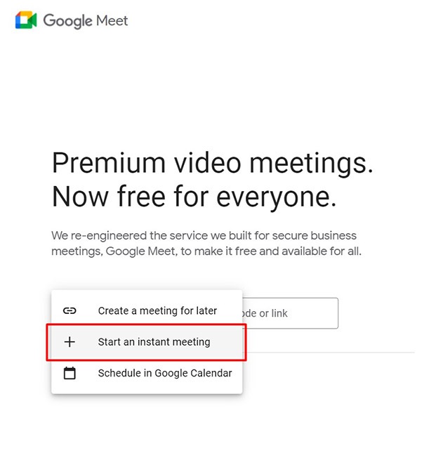 Google meet là gì? hướng dẫn sử dụng google meet 3