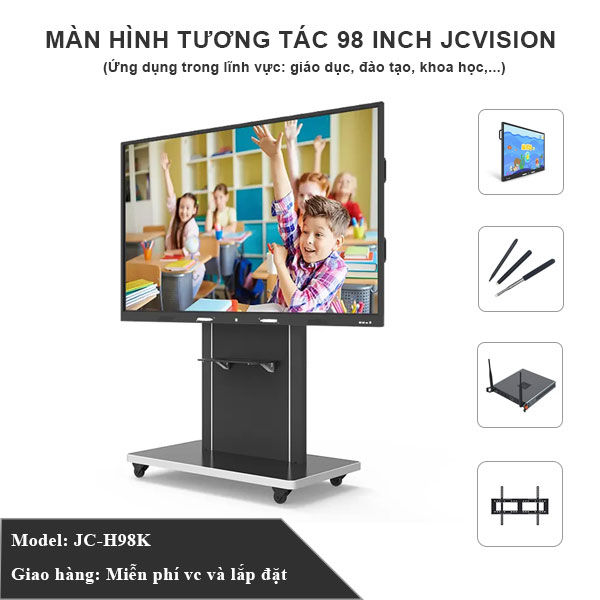 màn hình tương tác 98 inch jcvision jc-h98k